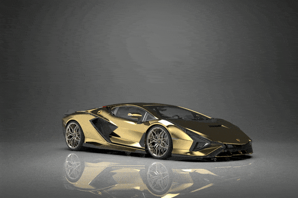 Motobloq Gold Corvette